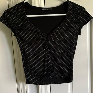 Brandy Melville Gina Top- Polka Dotted